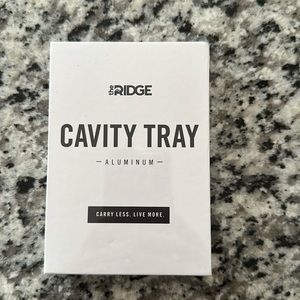 Ridge Aluminum Cavity Tray R139 New/Sealed